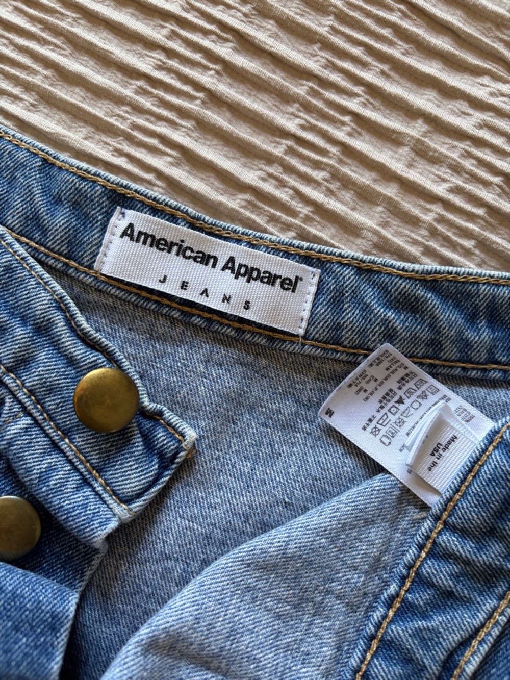 American Apparel Mini Skirt - Picture 5 of 8